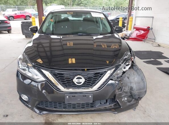 3N1AB7AP7KY369890 2019 NISSAN SENTRA Black Instrument cluster view