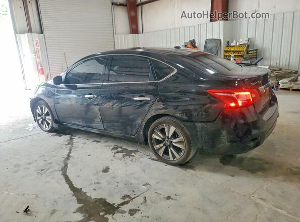 3N1AB7AP7KY371140 2019 NISSAN SENTRA Black უკანა მარცხენა