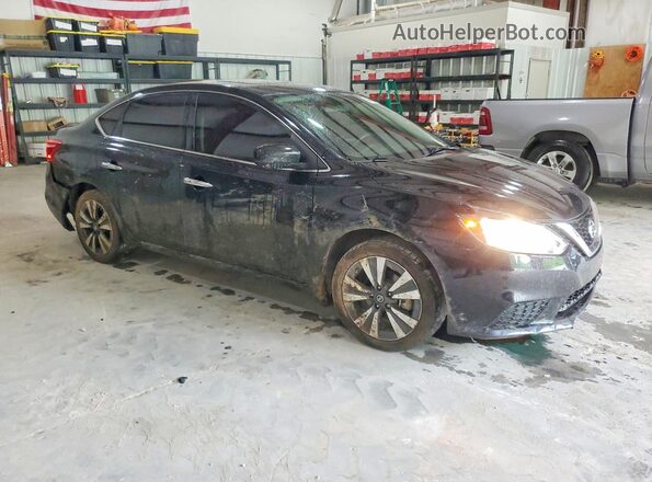 3N1AB7AP7KY371140 2019 NISSAN SENTRA Black წინა მარჯვენა