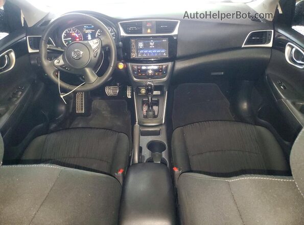 3N1AB7AP7KY371140 2019 NISSAN SENTRA Black წინა პანელის ხედი