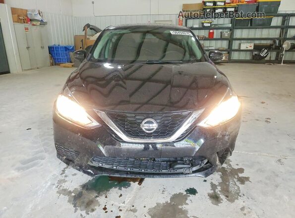 3N1AB7AP7KY371140 2019 NISSAN SENTRA Black წინა ხედი