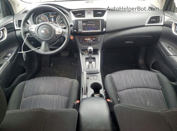 3N1AB7AP7KY388391 2019 NISSAN SENTRA Gray წინა პანელის ხედი