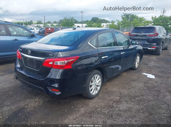 3N1AB7AP7KY389086 2019 NISSAN SENTRA Black Задня права чверть