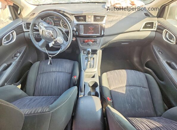 3N1AB7AP7KY391503 2019 NISSAN SENTRA Gray Вид панелі приладів
