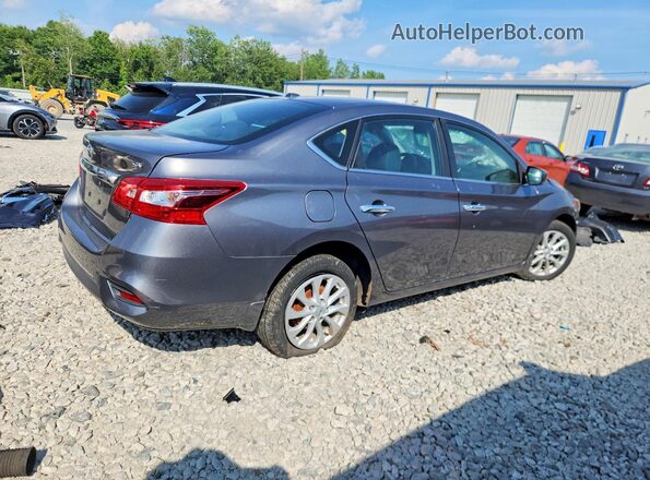 3N1AB7AP7KY391503 2019 NISSAN SENTRA Gray Задня права чверть
