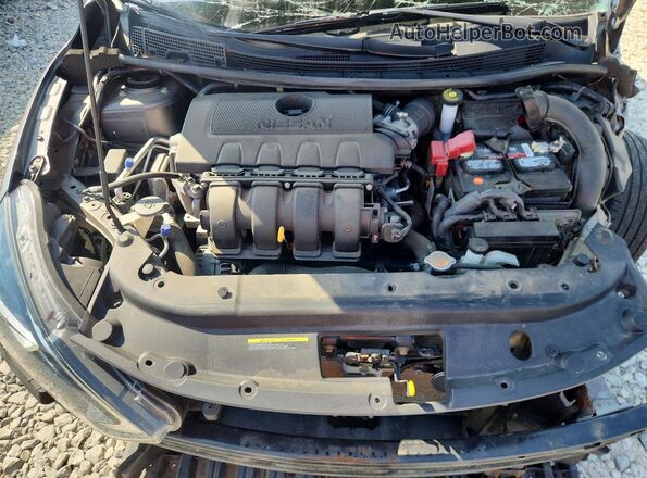 3N1AB7AP7KY391503 2019 NISSAN SENTRA Gray Вид задньої частини салону
