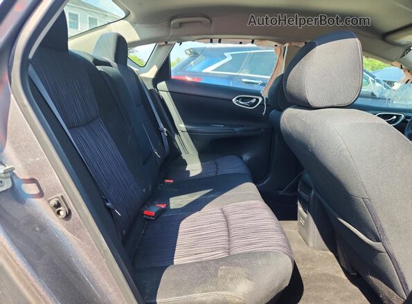 3N1AB7AP7KY391503 2019 NISSAN SENTRA Gray Вид задніх сидінь