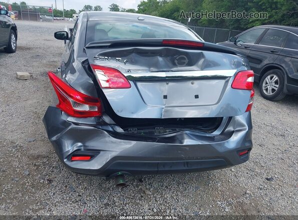 3N1AB7AP7KY408932 2019 NISSAN SENTRA Серый Вид спереди