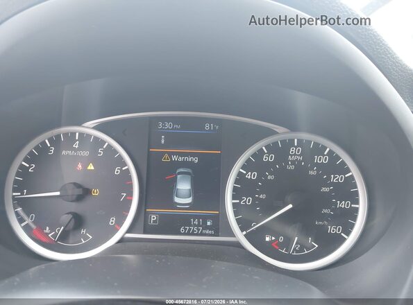 3N1AB7AP7KY408932 2019 NISSAN SENTRA Серый Вид задних сидений