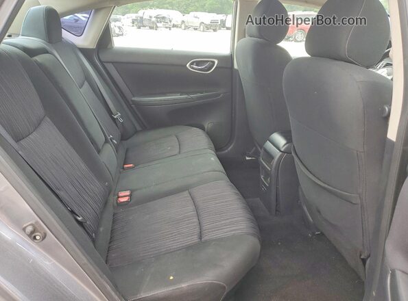 3N1AB7AP7KY410762 2019 NISSAN SENTRA Gray Widok tylnych siedzeń