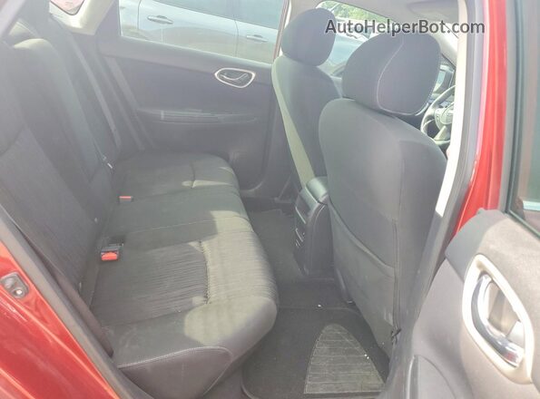 3N1AB7AP7KY430770 2019 NISSAN SENTRA Red Հետևի նստատեղերի տեսք