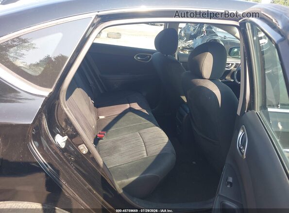 3N1AB7AP7KY431434 2019 NISSAN SENTRA Black Vista de la etiqueta del VIN