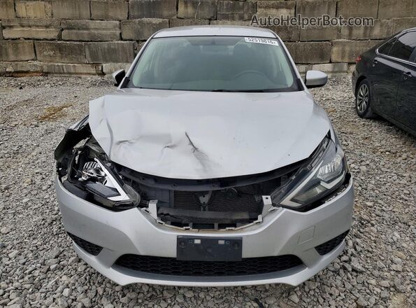 3N1AB7AP8GY226650 2016 NISSAN SENTRA Серебряный Вид спереди