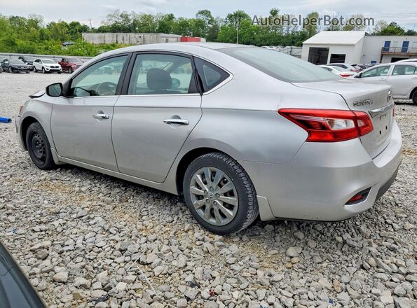 3N1AB7AP8GY226650 2016 NISSAN SENTRA Серебряный Задняя левая четверть