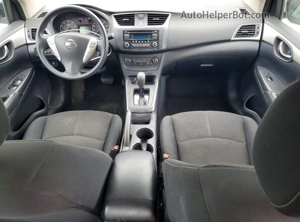 3N1AB7AP8GY226650 2016 NISSAN SENTRA Серебряный Вид панели приборов
