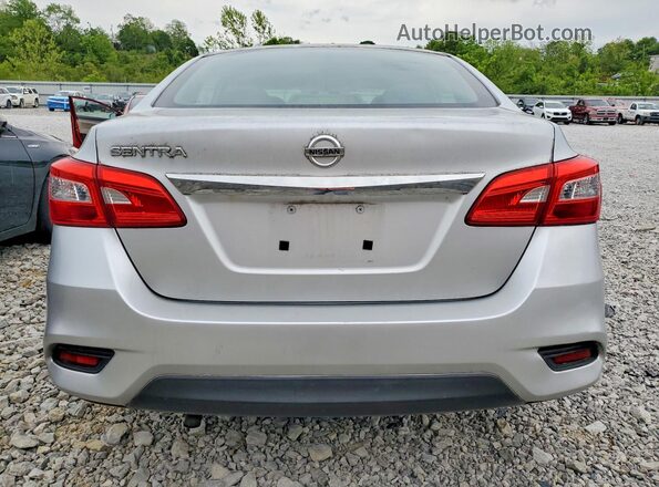3N1AB7AP8GY226650 2016 NISSAN SENTRA Серебряный Вид сзади