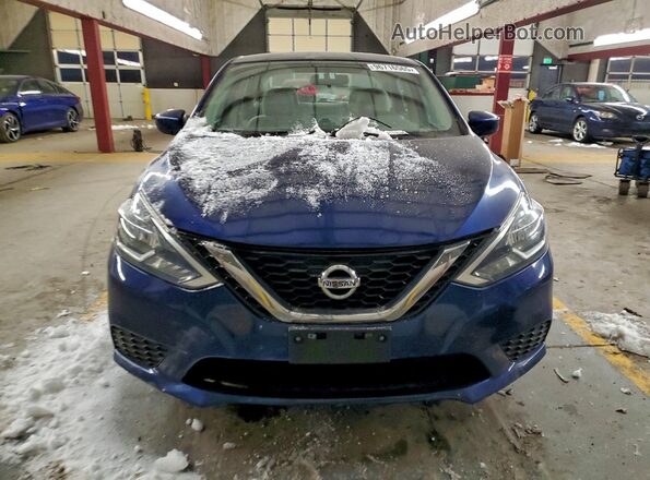 3N1AB7AP8GY237583 2016 NISSAN SENTRA Синий Вид спереди