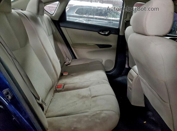 3N1AB7AP8GY237583 2016 NISSAN SENTRA Синий Вид задних сидений