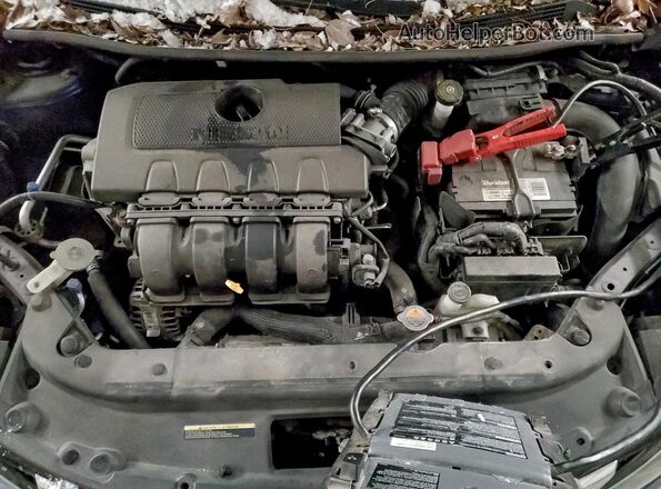 3N1AB7AP8GY237583 2016 NISSAN SENTRA Синий Вид задней части салона