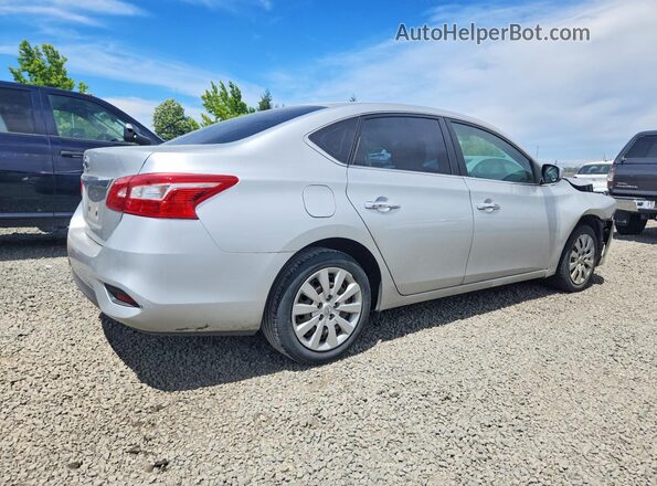 3N1AB7AP8GY239317 2016 NISSAN SENTRA Silver Задня права чверть