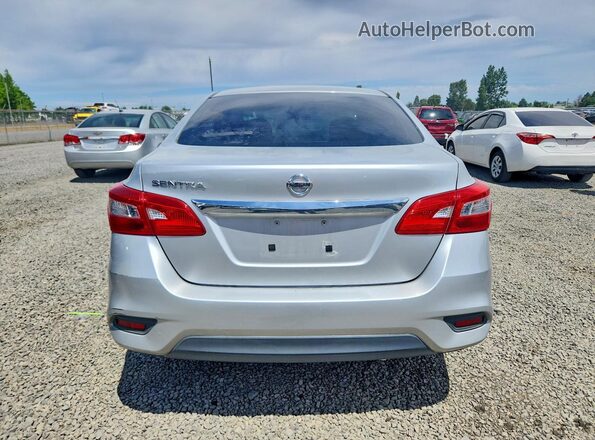 3N1AB7AP8GY239317 2016 NISSAN SENTRA Silver Вид ззаду