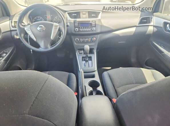 3N1AB7AP8GY239317 2016 NISSAN SENTRA Silver Вид панелі приладів