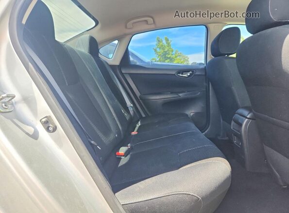 3N1AB7AP8GY239317 2016 NISSAN SENTRA Silver Вид задніх сидінь