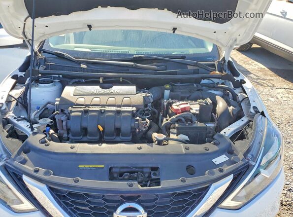 3N1AB7AP8GY242668 2016 NISSAN SENTRA White უკანა სალონის ხედი