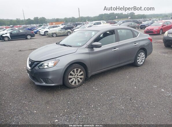 3N1AB7AP8GY255842 2016 NISSAN SENTRA Gray Передня ліва чверть