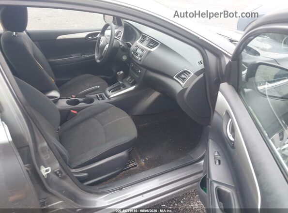 3N1AB7AP8GY255842 2016 NISSAN SENTRA Gray Вид салону спереду