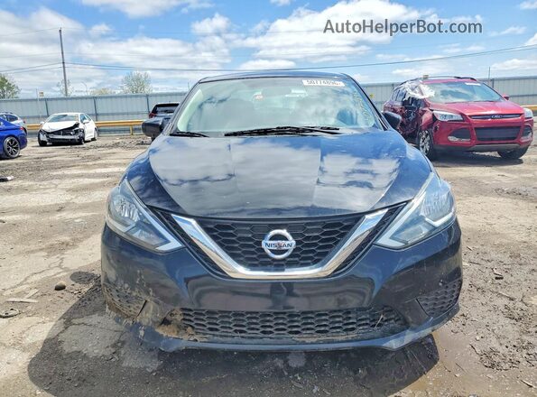 3N1AB7AP8GY270938 2016 NISSAN SENTRA Black წინა ხედი
