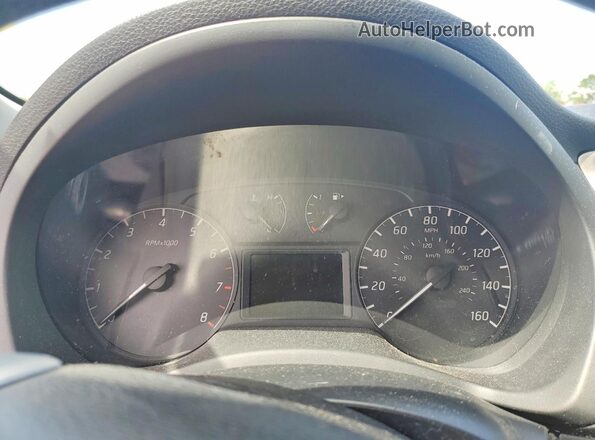 3N1AB7AP8GY270938 2016 NISSAN SENTRA Black ხელსაწყოთა პანელის ხედი