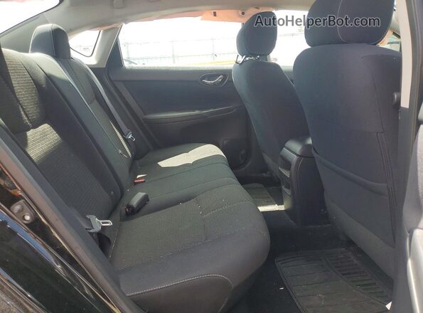3N1AB7AP8GY270938 2016 NISSAN SENTRA Black უკანა სავარძლების ხედი