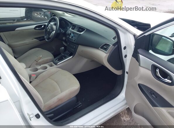 3N1AB7AP8GY275301 2016 NISSAN SENTRA White Սալոնի դիմացի տեսք