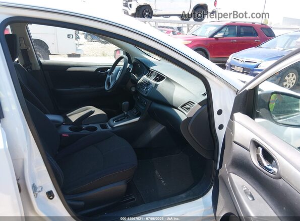 3N1AB7AP8GY281583 2016 NISSAN SENTRA White წინა სალონის ხედი