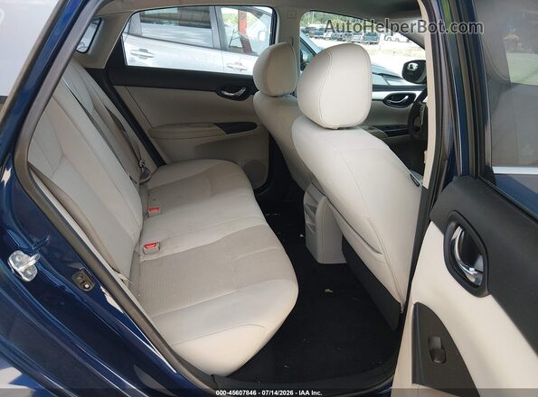3N1AB7AP8GY334010 2016 NISSAN SENTRA Blue Vista de la etiqueta del VIN