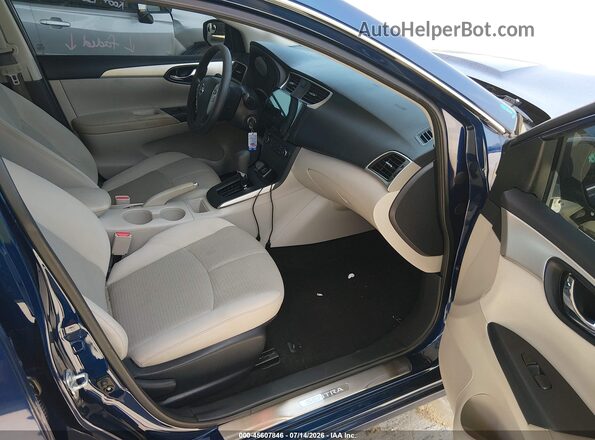 3N1AB7AP8GY334010 2016 NISSAN SENTRA Blue Vista interior delantera