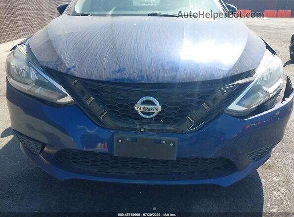 3N1AB7AP8GY334606 2016 NISSAN SENTRA Blue Widok z przodu