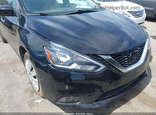 3N1AB7AP8HL636038 2017 NISSAN SENTRA Black Vista frontal