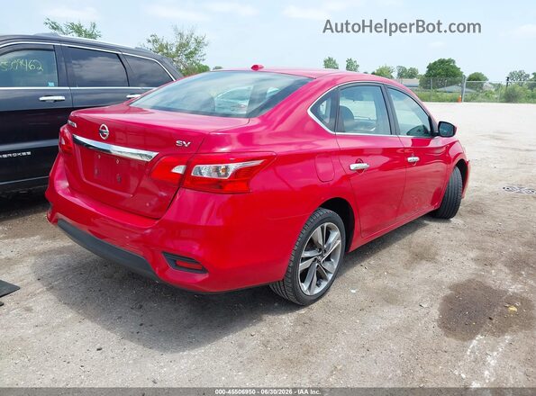 3N1AB7AP8HL694019 2017 NISSAN SENTRA Red Հետևի աջ