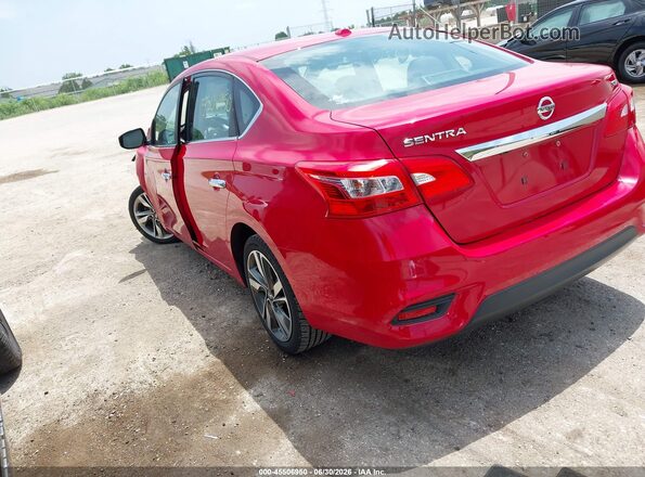 3N1AB7AP8HL694019 2017 NISSAN SENTRA Red Հետևի ձախ