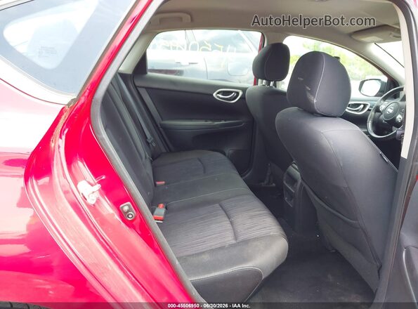 3N1AB7AP8HL694019 2017 NISSAN SENTRA Red VIN կոդի պիտակի տեսք