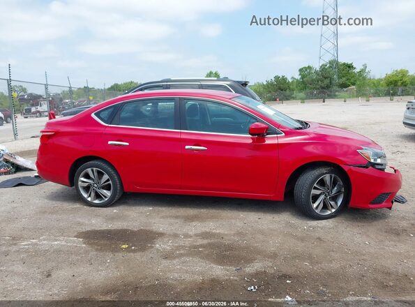 3N1AB7AP8HL694019 2017 NISSAN SENTRA Red Սալոնի հետևի տեսք