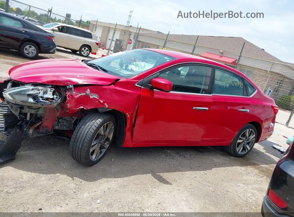 3N1AB7AP8HL694019 2017 NISSAN SENTRA Red Սալոնի 360 աստիճան տեսք