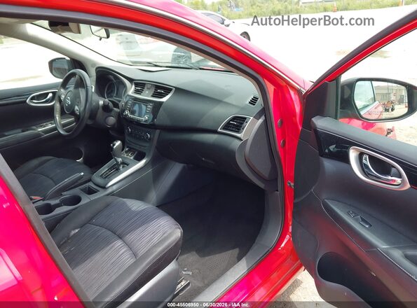 3N1AB7AP8HL694019 2017 NISSAN SENTRA Red Սալոնի դիմացի տեսք