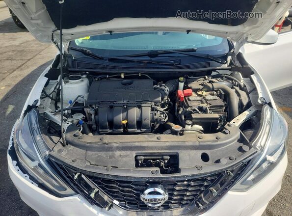 3N1AB7AP8HL715581 2017 NISSAN SENTRA White Rear interior view