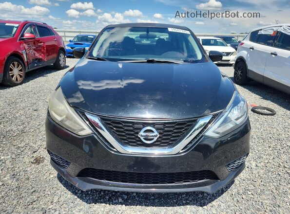 3N1AB7AP8HL716715 2017 NISSAN SENTRA Black Вид спереду