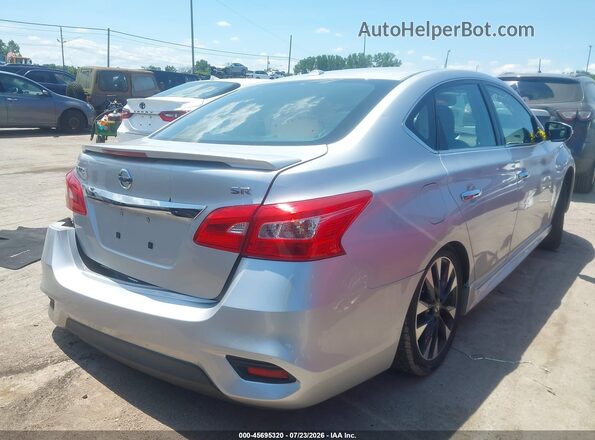 3N1AB7AP8HY206433 2017 NISSAN SENTRA Silver Trasero derecho