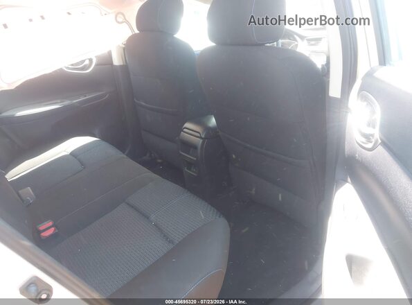 3N1AB7AP8HY206433 2017 NISSAN SENTRA Silver Vista de la etiqueta del VIN