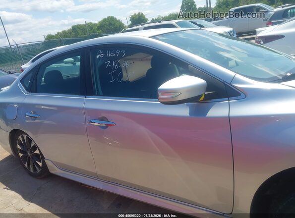 3N1AB7AP8HY206433 2017 NISSAN SENTRA Silver Vista interior trasera